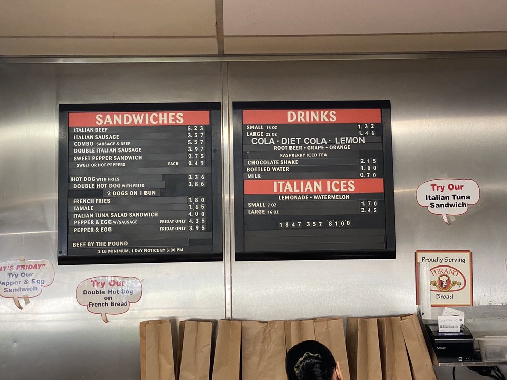 Johnnie's Beef Menu - Image 11